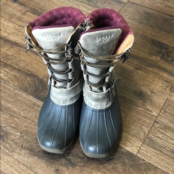 saltwater misty duck boot